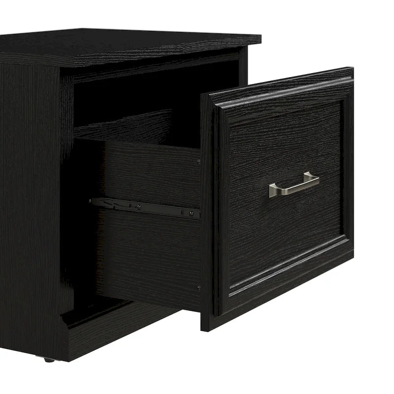 Portemanteau d'entrée avec banc à chaussures, patères et tiroir à extension complète