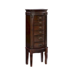 Boîte à bijoux armoire 6 tiroirs en bois - 40.25 - Marron Expresso