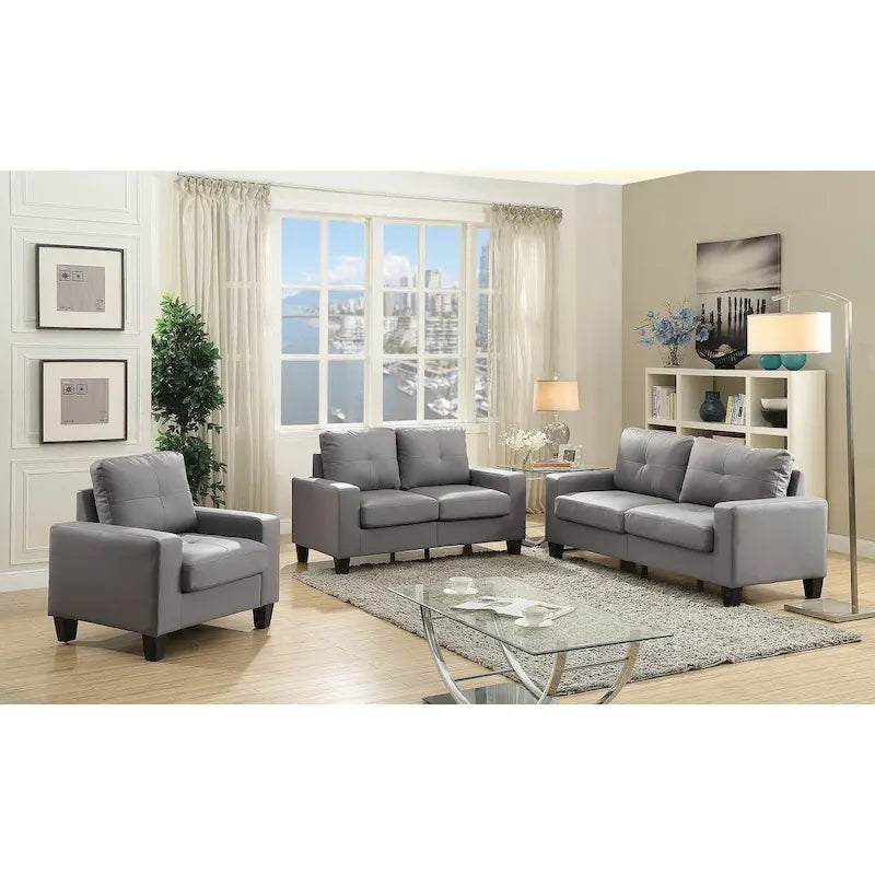 Fauteuil d'appoint à coussins déhoussables – 35L x 32l x 36H