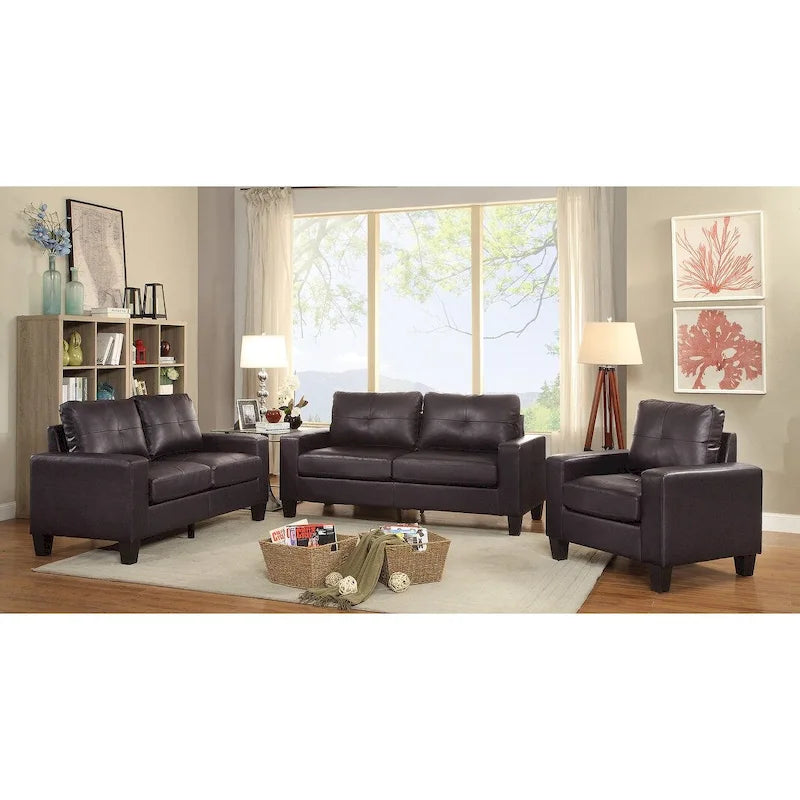 Fauteuil d'appoint à coussins déhoussables – 35L x 32l x 36H