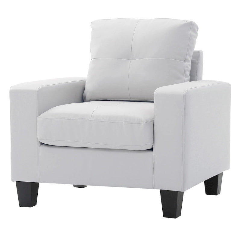 Fauteuil d'appoint à coussins déhoussables – 35L x 32l x 36H