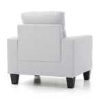 Fauteuil d'appoint à coussins déhoussables – 35L x 32l x 36H