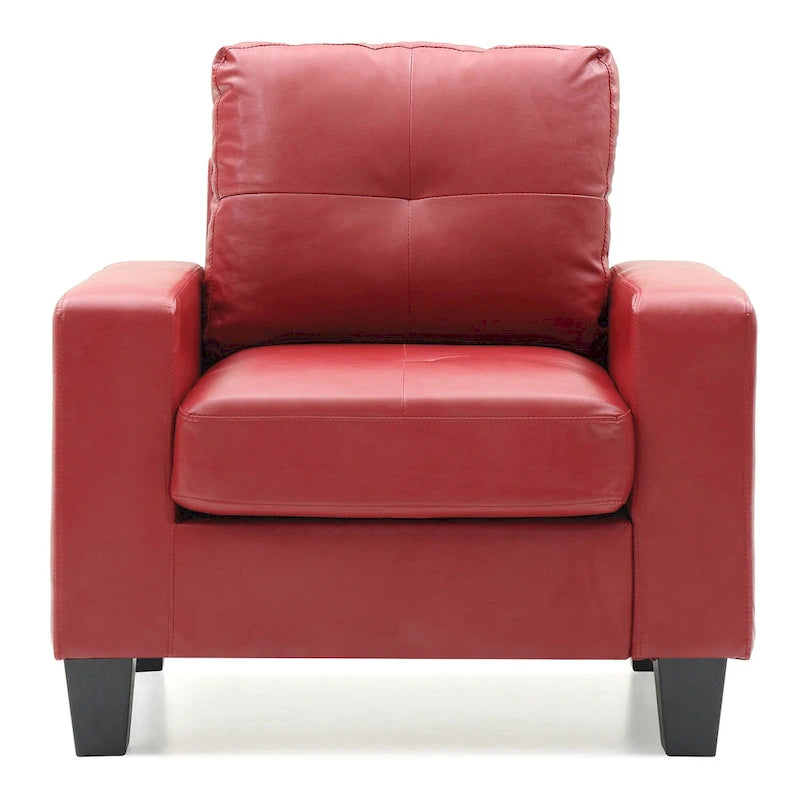 Fauteuil d'appoint à coussins déhoussables – 35L x 32l x 36H