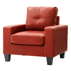 Fauteuil d'appoint à coussins déhoussables – 35L x 32l x 36H