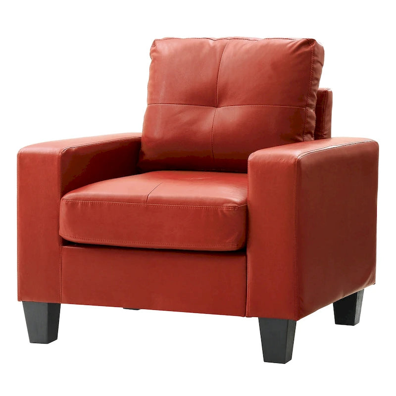 Fauteuil d'appoint à coussins déhoussables – 35L x 32l x 36H