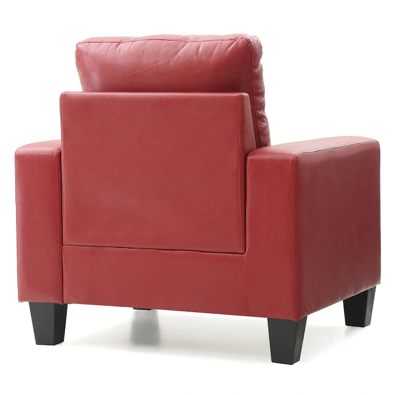 Fauteuil d'appoint à coussins déhoussables – 35L x 32l x 36H