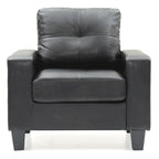 Fauteuil d'appoint à coussins déhoussables – 35L x 32l x 36H