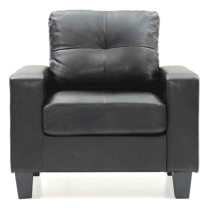 Fauteuil d'appoint à coussins déhoussables – 35L x 32l x 36H