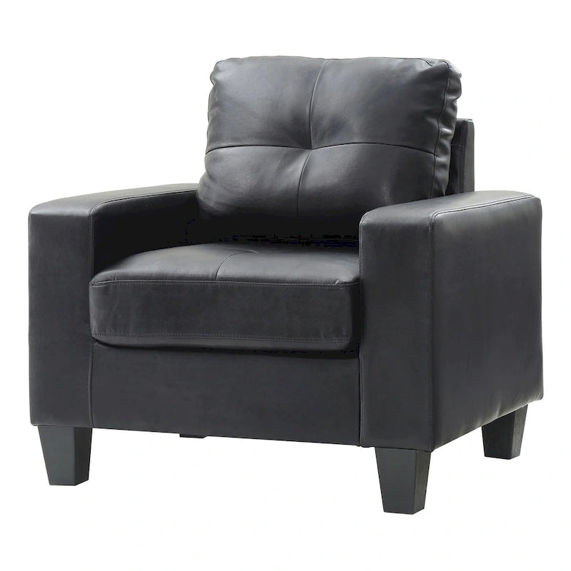Fauteuil d'appoint à coussins déhoussables – 35L x 32l x 36H