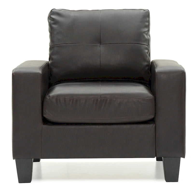Fauteuil d'appoint à coussins déhoussables – 35L x 32l x 36H