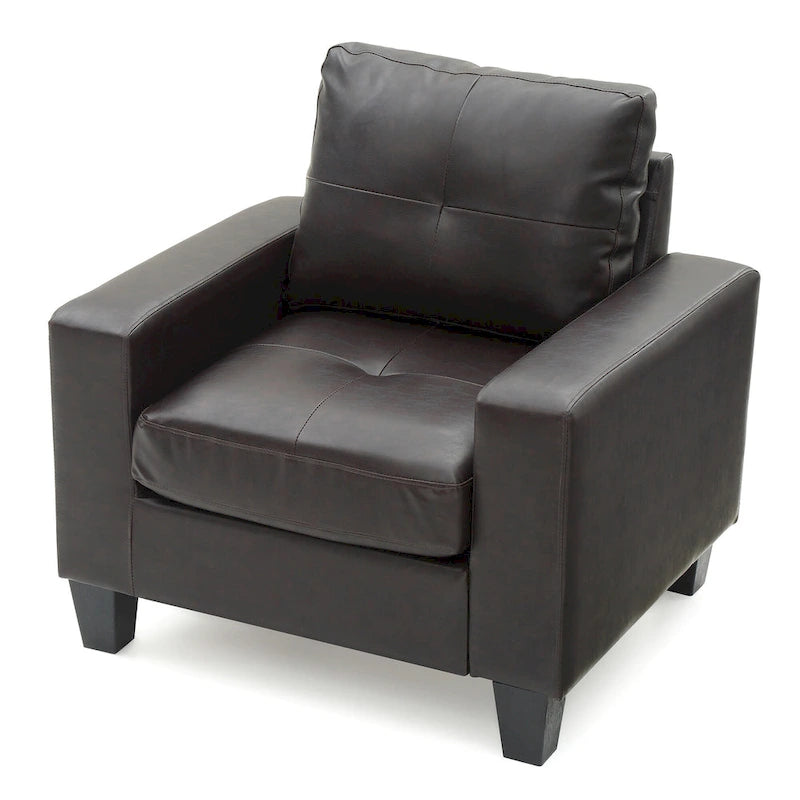 Fauteuil d'appoint à coussins déhoussables – 35L x 32l x 36H