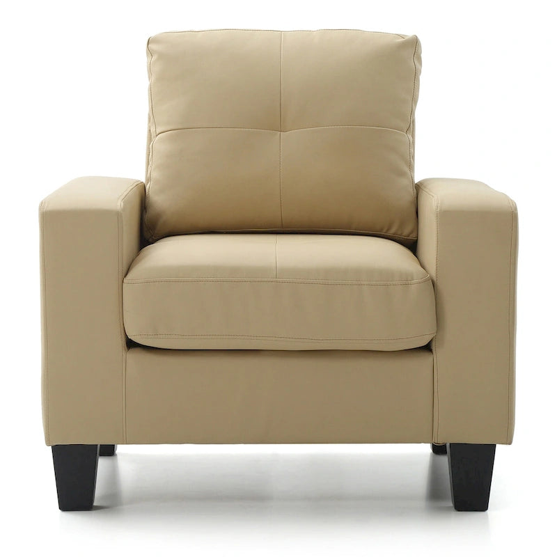 Fauteuil d'appoint à coussins déhoussables – 35L x 32l x 36H