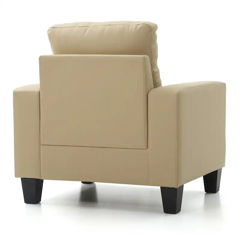 Fauteuil d'appoint à coussins déhoussables – 35L x 32l x 36H