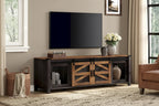 Sliding Barn TV Stand Entertainment Center for 75 TV