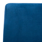 Canapé-lit futon pliable en velours contemporain avec pieds chromés