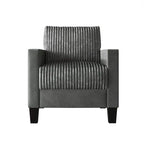 Fauteuil en velours style Mid-Century – 6 couleurs