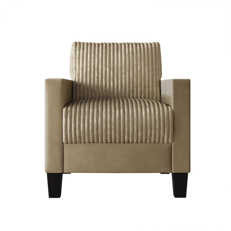 Fauteuil en velours style Mid-Century – 6 couleurs