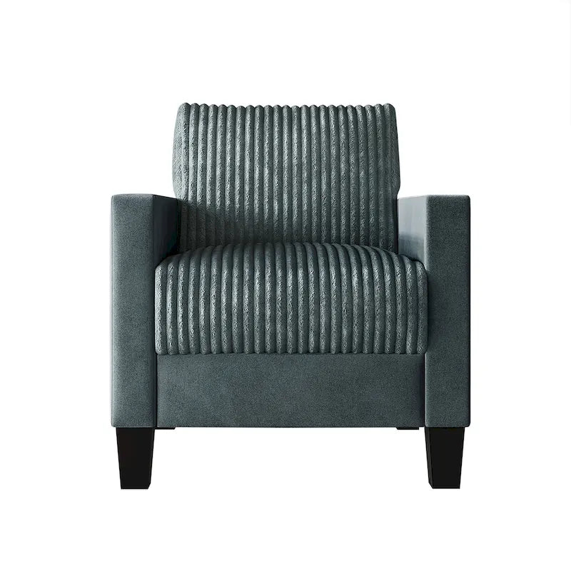 Fauteuil en velours style Mid-Century – 6 couleurs