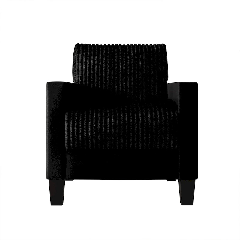 Fauteuil en velours style Mid-Century – 6 couleurs