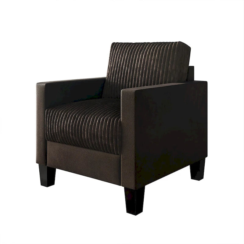 Fauteuil en velours style Mid-Century – 6 couleurs