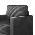 Fauteuil en velours style Mid-Century – 6 couleurs