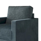 Fauteuil en velours style Mid-Century – 6 couleurs