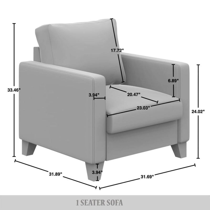 Fauteuil en velours style Mid-Century – 6 couleurs