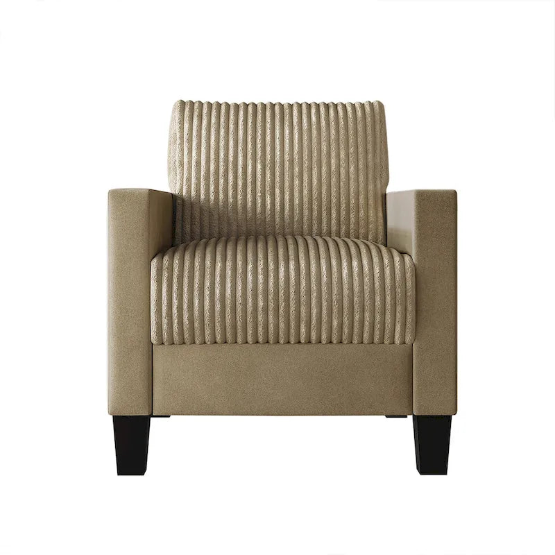 Fauteuil en velours style Mid-Century – 6 couleurs