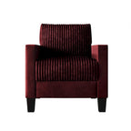 Fauteuil en velours style Mid-Century – 6 couleurs