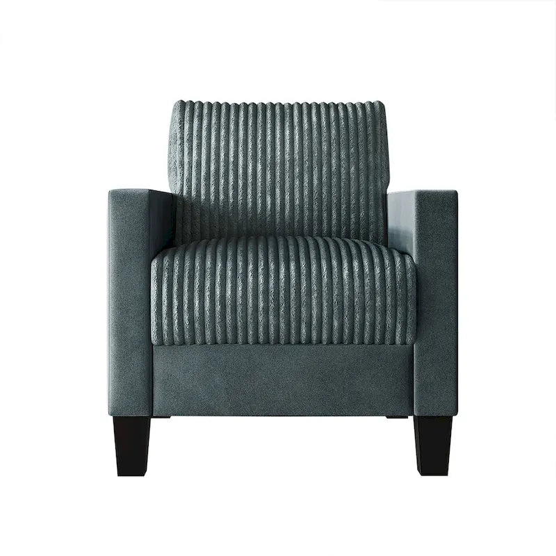 Fauteuil en velours style Mid-Century – 6 couleurs